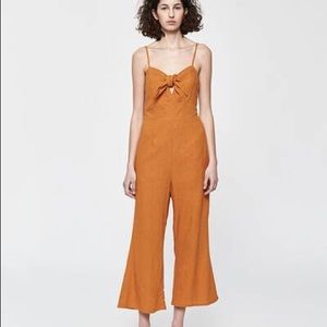 Gorgeous orange Farrow jumpsuit